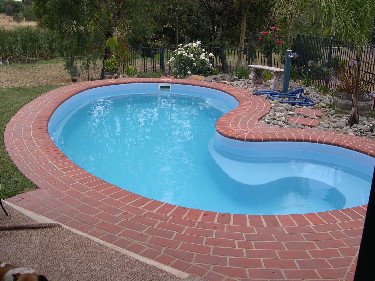 The Rubicon swimming pool range from Conquest Pools Albury Wodonga your local premier swimming pool builder. Be sure to contact Conquest Pools Albury Wodonga your true one stop swimming pool company offering swimming pool installation, blankets, heating, chemicals, umbrellas, servicing and maintenance.