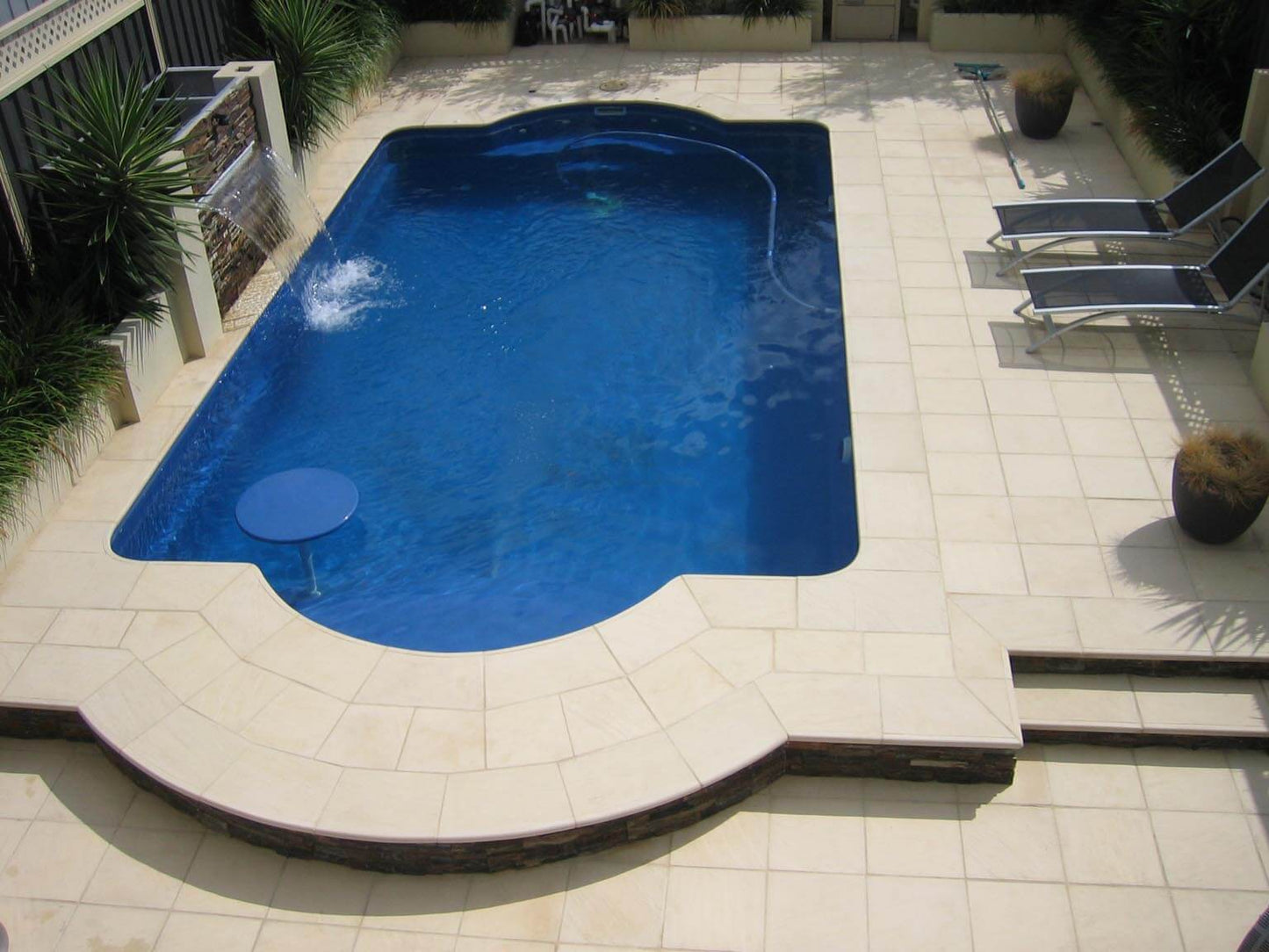 The Conquest swimming pool range from Conquest Pools Albury Wodonga your local premier swimming pool builder. Be sure to contact Conquest Pools Albury Wodonga your true one stop swimming pool company offering swimming pool installation, blankets, heating, chemicals, umbrellas, servicing and maintenance.
