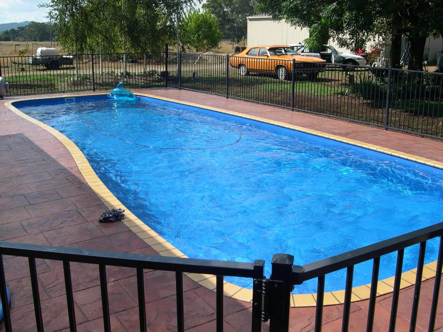 The Diamantina swimming pool range from Conquest Pools Albury Wodonga your local premier swimming pool builder. Be sure to contact Conquest Pools Albury Wodonga your true one stop swimming pool company offering swimming pool installation, blankets, heating, chemicals, umbrellas, servicing and maintenance.