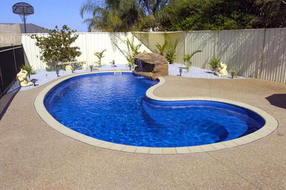 The Rubicon swimming pool range from Conquest Pools Albury Wodonga your local premier swimming pool builder. Be sure to contact Conquest Pools Albury Wodonga your true one stop swimming pool company offering swimming pool installation, blankets, heating, chemicals, umbrellas, servicing and maintenance. 