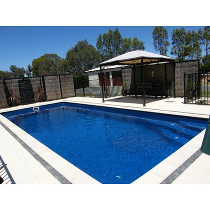 Conquest Pools Albury Wodonga fibreglass swimming pool colour range.  See colour sample for fibreglass colour. See finished swimming pool example to watch the amazing swimming pool colour come to life.  Be sure to contact Conquest Pools Albury Wodonga your true one stop swimming pool company offering swimming pool installation, blankets, heating, chemicals, umbrellas, servicing and maintenance